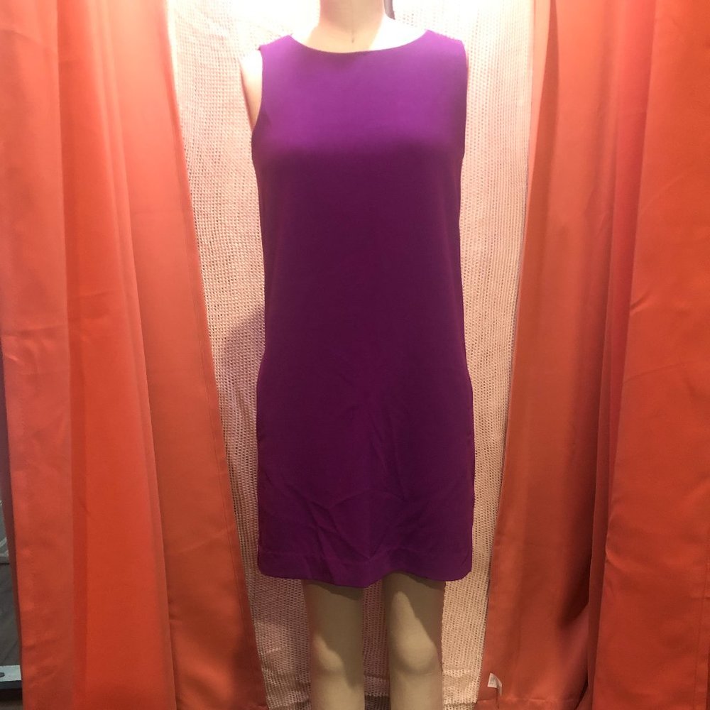 Broadway & Broome purple packet dress